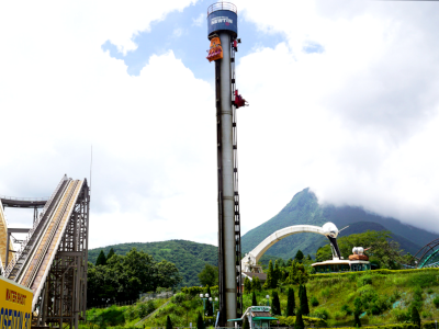 木製コースター ジュピター アトラクション 城島高原パーク 城島高原パーク